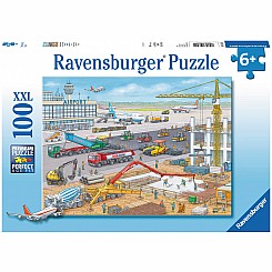 100 Piece Construction at the Airport Puzzle