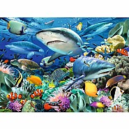 Ravensburger 100 Piece Puzzle: Shark Reef 