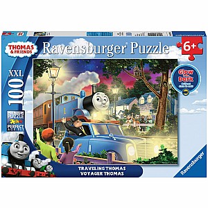 Travelling Thomas (100 pc Glow-in-the-Dark Puzzle)