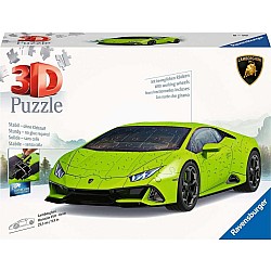 Lamborghini Huracan Verde (108pc 3D Puzzle)