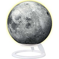 3D Puzzle Ball Glow-in-the-Dark "The Moon" - 72 Pieces