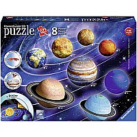 3D Puzzle Solar System Set