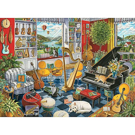 The Music Room 500 Piece Puzzle