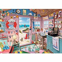 The Beach Hut (1000 Piece Puzzle)