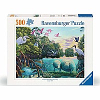 Manatee Moments 500 Piece Puzzle