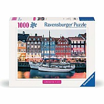 Scandinavian Places - Copenhagen, Denmark  Puzzle (1000 pc)