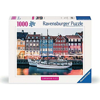 Scandinavian Places - Copenhagen, Denmark  Puzzle (1000 pc)