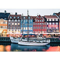 Scandinavian Places - Copenhagen, Denmark  Puzzle (1000 pc)