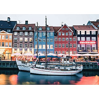 Scandinavian Places - Copenhagen, Denmark  Puzzle (1000 pc)
