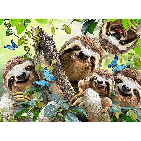 Sloth Selfie 500 Piece Puzzle