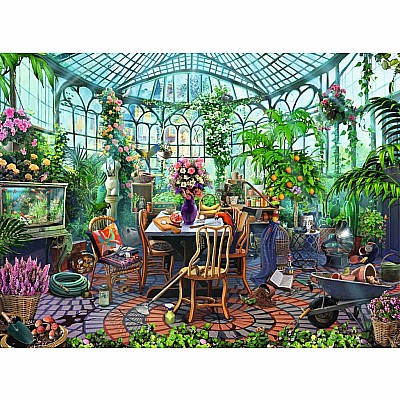 Greenhouse Morning (500 Piece Puzzle)