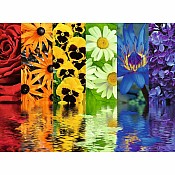 Floral Reflections (500 Piece Puzzle)