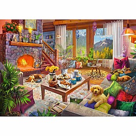 Cozy Cabin 1000 Piece Puzzle