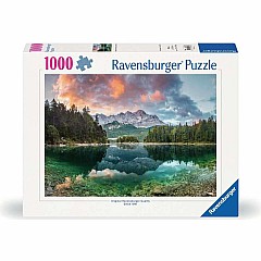 Zugspitze at the Eibsee, Germany 1000 Pc Puzzle