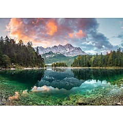Zugspitze at the Eibsee, Germany 1000 Pc Puzzle