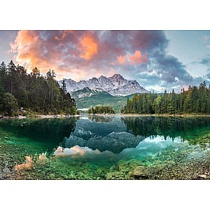 Zugspitze at the Eibsee, Germany 1000 Pc Puzzle