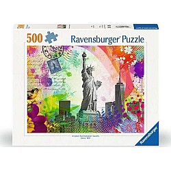 New York Postcard (500 Piece Puzzle)