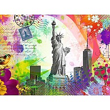 New York Postcard - 500 Piecces