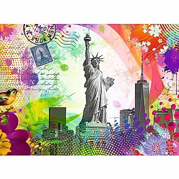 New York Postcard - 500 Piecces