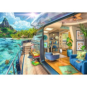 Tropical Island Charter (1000 Piece Puzzle)