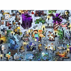 Minecraft - Mobs CHALLENGE (1000 Piece Puzzle)