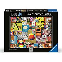 Eames House of CardsTM 1500 Piece Puzzle