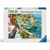 Romance in Cinque Terre (1500 Piece Puzzle)