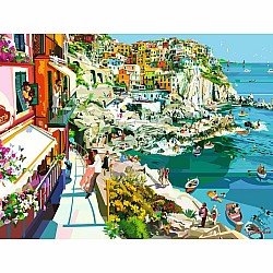 Romance in Cinque Terre (1500 Piece Puzzle)