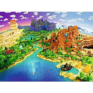 World of Minecraft (1500 Piece Puzzle)