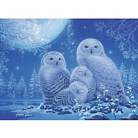  500 pc Glow in the Dark: Owls in the Moonlight Puzzle (500 pc)