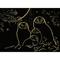  500 pc Glow in the Dark: Owls in the Moonlight Puzzle (500 pc)