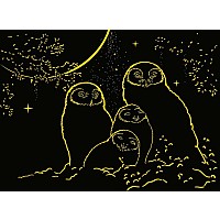  500 pc Glow in the Dark: Owls in the Moonlight Puzzle (500 pc)
