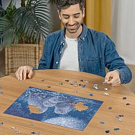  500 pc Glow in the Dark: Owls in the Moonlight Puzzle (500 pc)