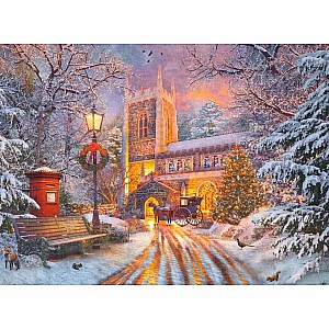 Glow in the Dark: Magical Christmas Puzzle (500 pc)
