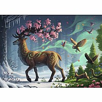 Deer of Spring 1000 Piece Puzzle