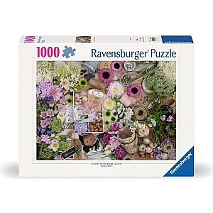 Colorful Floral Love 1000 Pc Puzzle