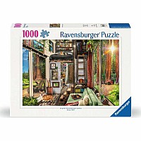 Redwood Forest Tiny House 1000 Piece Puzzle
