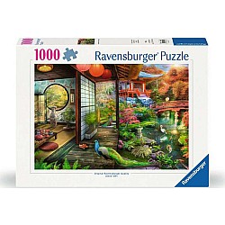 Japanese Garden Teahouse (1000 Piece Puzzle)