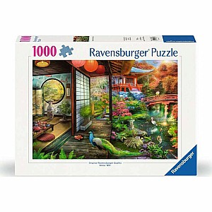 Japanese Garden Teahouse 1000 Piece Puzzle
