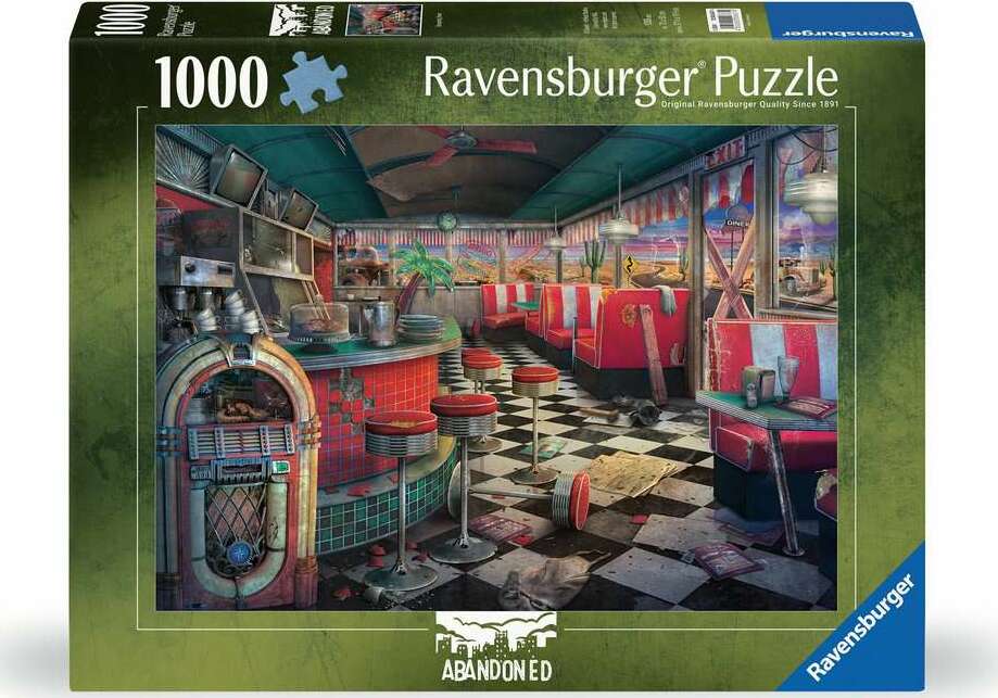 Decaying Diner 1000 Piece Puzzle