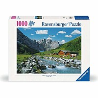 Jigsaw Puzzle Austrian Mountains - 1000 Pieces Puzzle