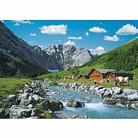 Jigsaw Puzzle Austrian Mountains - 1000 Pieces Puzzle