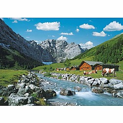 Jigsaw Puzzle Austrian Mountains - 1000 Pieces Puzzle