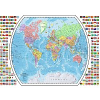 Political World Map (1000 Piece Puzzle)