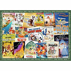 Disney Vintage Movie Posters (1000 Piece Puzzle)