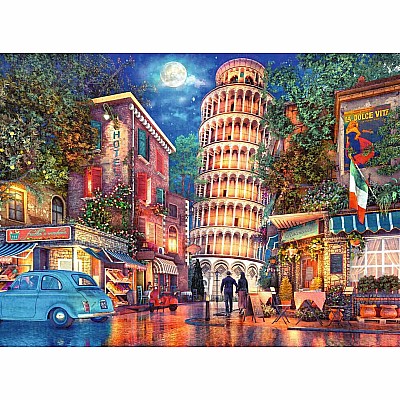 Streets of Pisa 500 Pc Puzzle