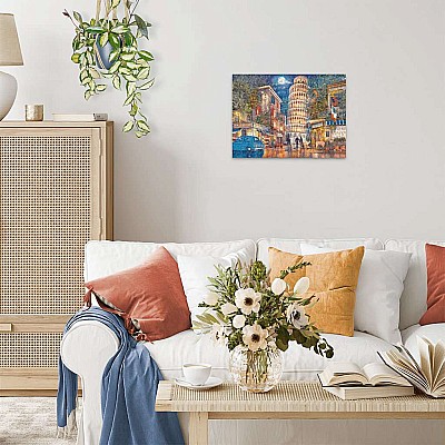 Streets of Pisa 500 Pc Puzzle