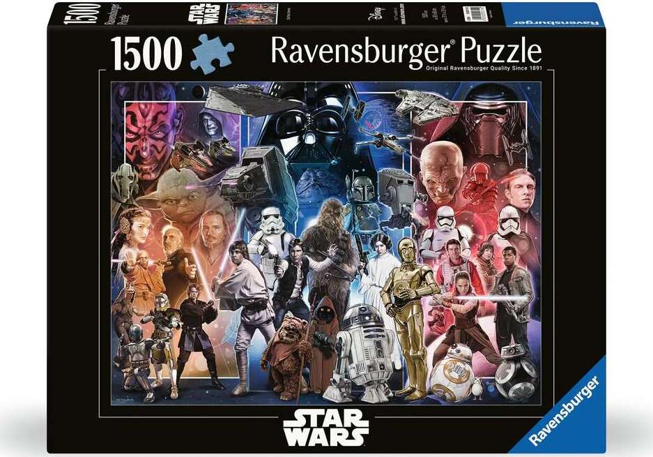 Jigsaw Puzzle Star Wars Whole Universe - 1500 Pieces Puzzle