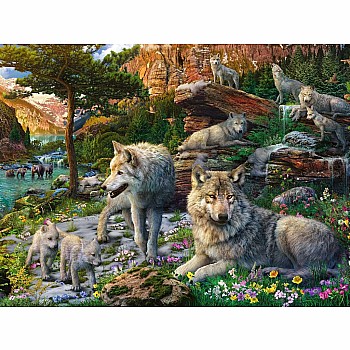 Ravensburger "Wolves in Spring" (1500 Pc Puzzle)