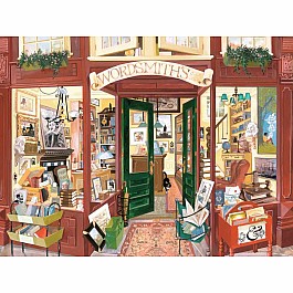 Wordsmith's Bookshop 1500 Piece Puzzle